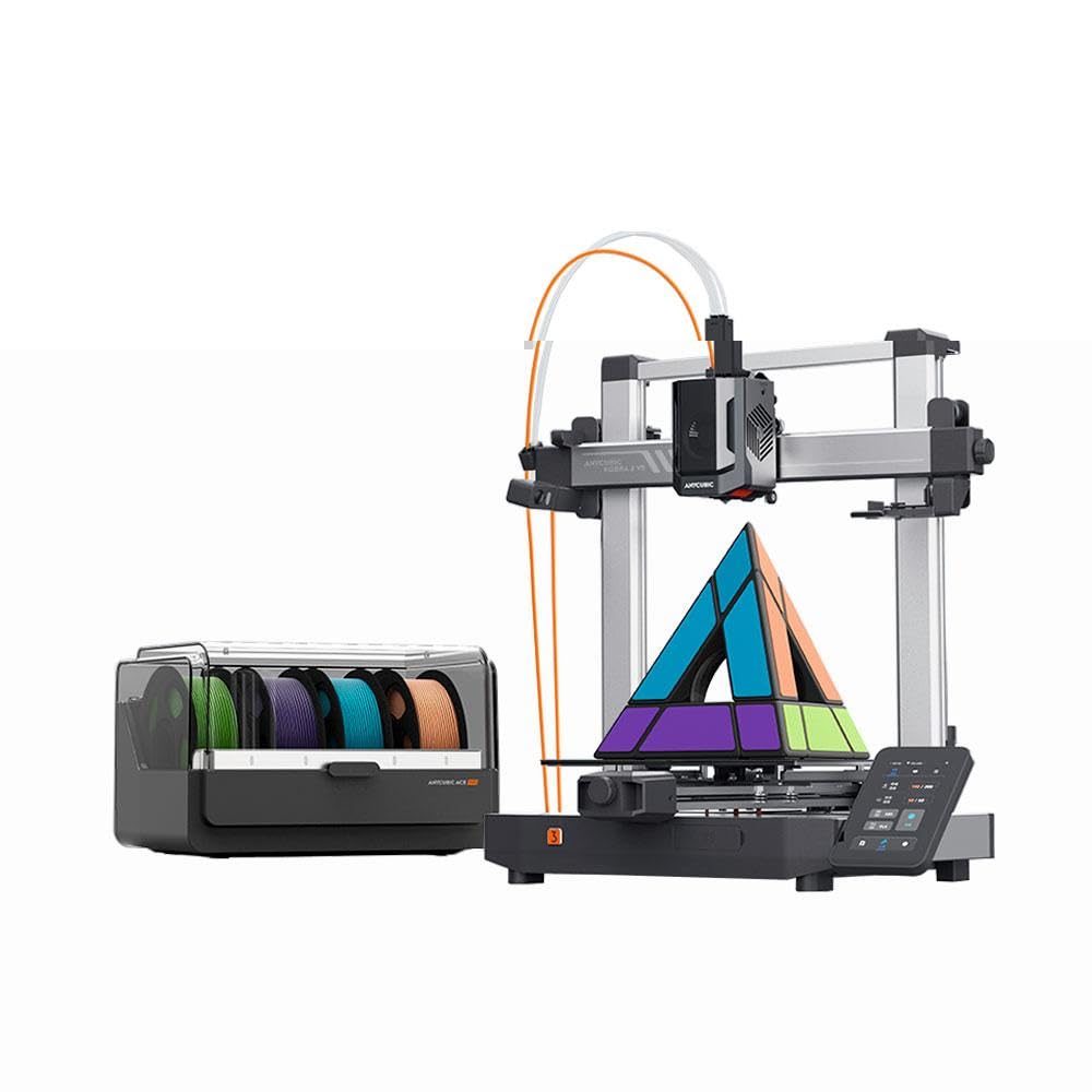 IMPRESSORA 3D ANYCUBIC KOBRA 3 V2 COMBO - K3VCBK0A-B : Amazon.com